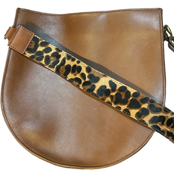 Madewell The Transport Saddlebag - Leopard Calf Hair Edition - Picture 13 of 13